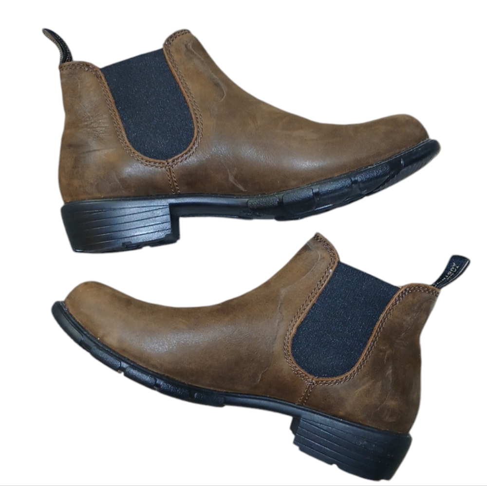 Blundstone Brown Leather Ankle Boot Bootie Women's size 8.5
